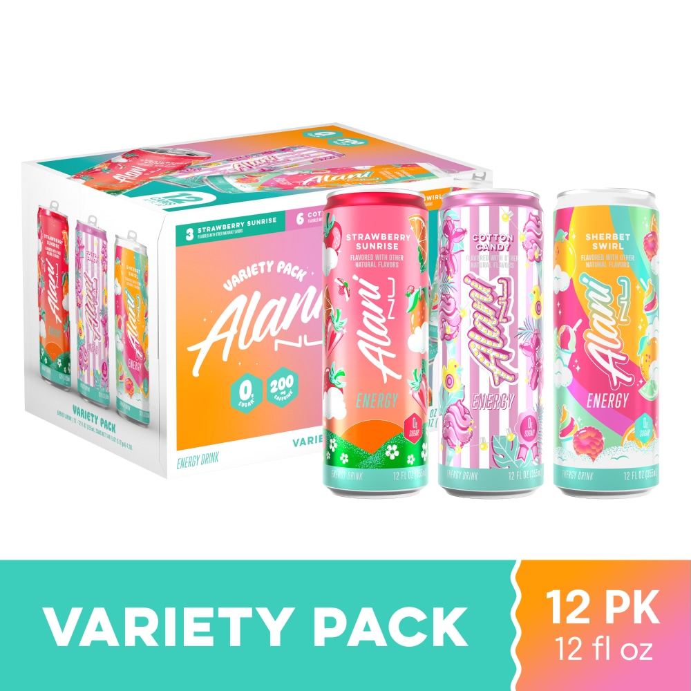 Alani Nu Variety Pack Energy Drink Cans