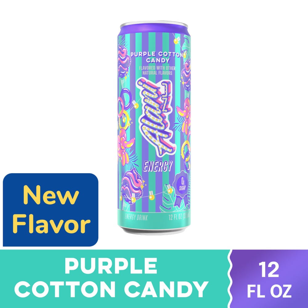 Alani Nu Purple Cotton Candy Energy Drink Can