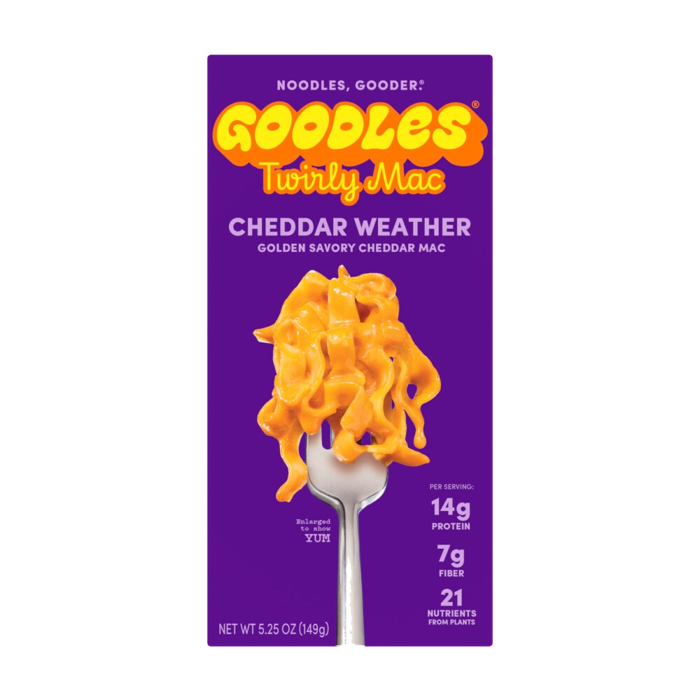 GOODLES Cheddar Weather Twirly Mac & Cheese