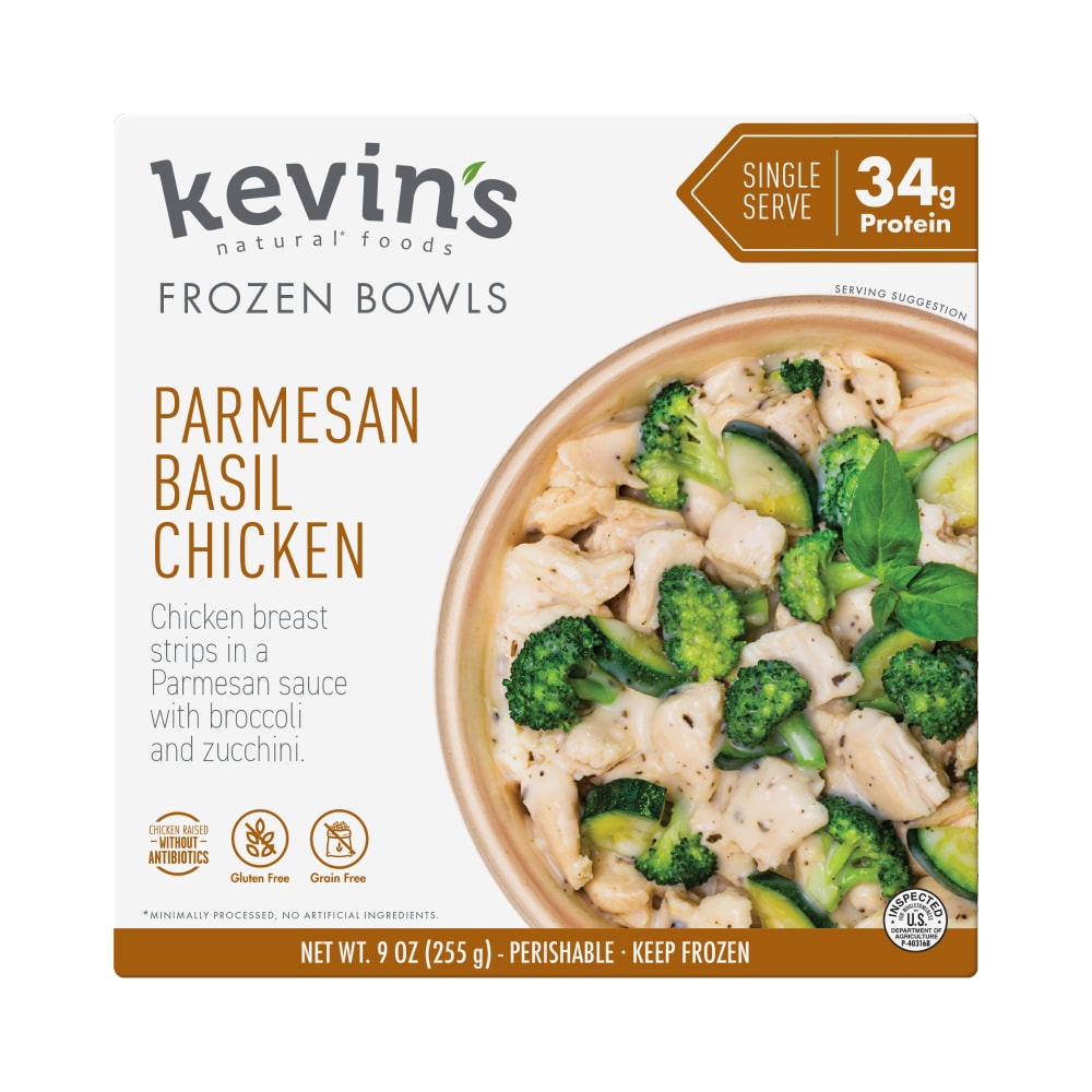 Kevin’s Natural Foods Parmesan Basil Chicken