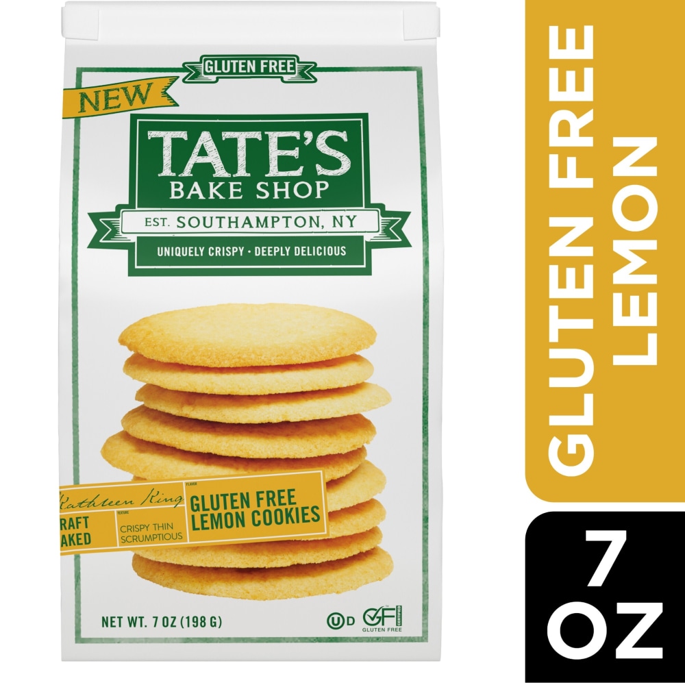 Tate’s Bake Shop Gluten Free Lemon Cookies Gluten Free Cookies