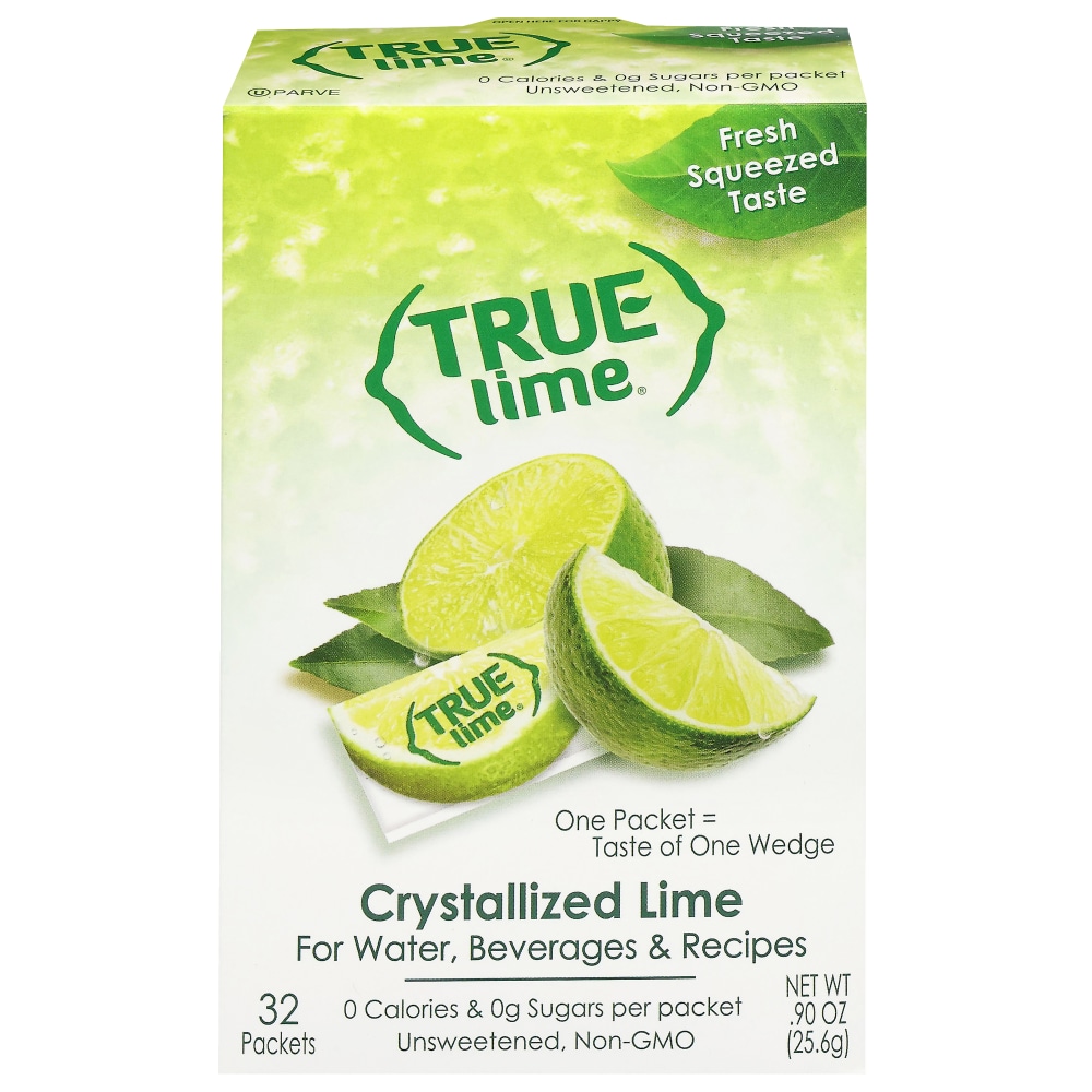 True Lime®  Crystallized Lime Drink Mix Packets
