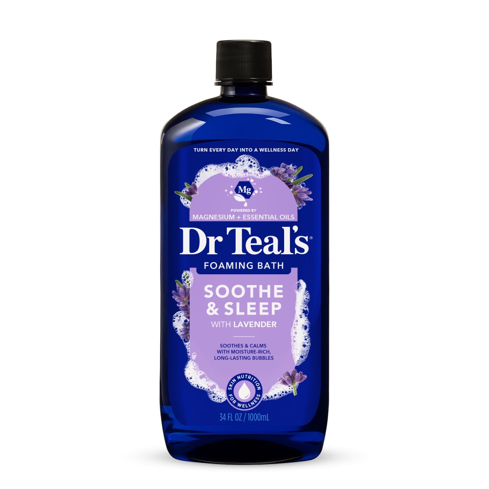Dr Teal’s® Soothe & Sleep Foaming Bath with Pure Epsom Salt & Lavender