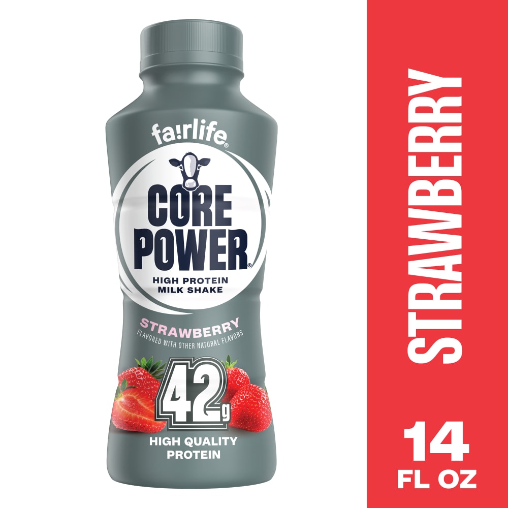 Core Power® Strawberry 42g High Protein Shake Bottle