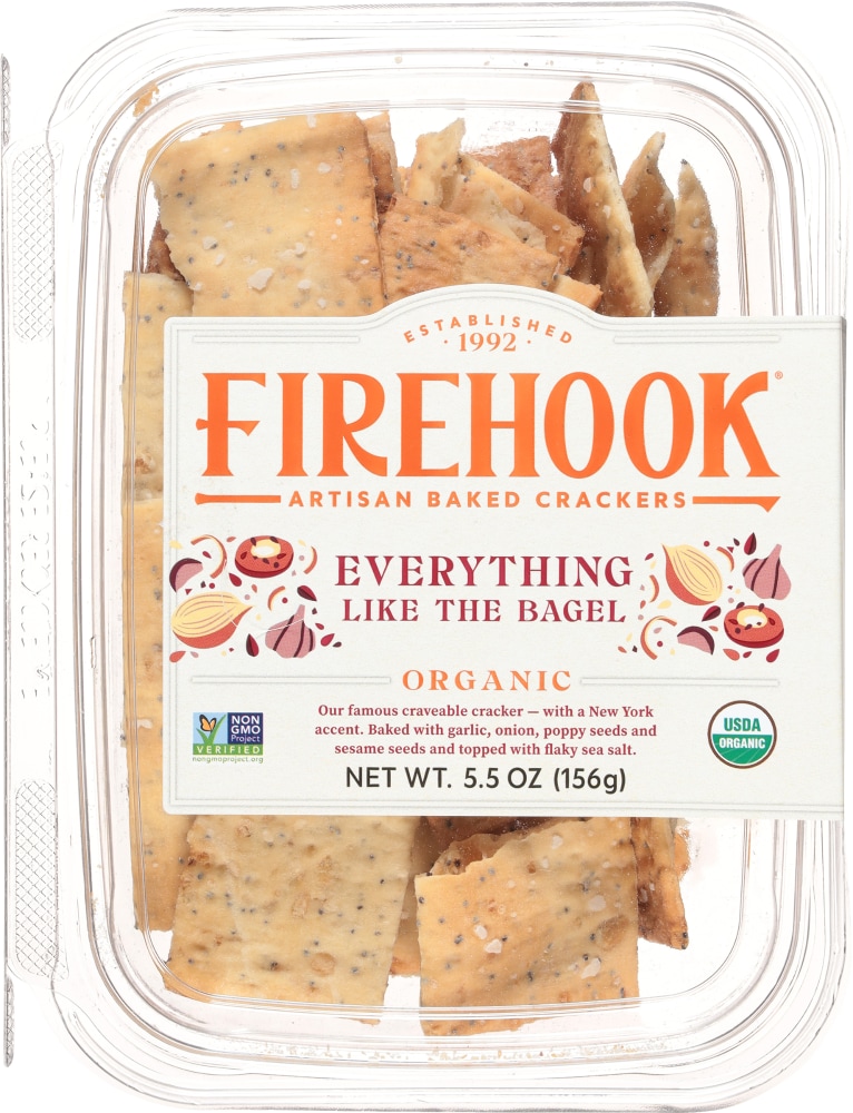 Firehook® Organic Everything Artisan Baked Crackers 5.5 oz