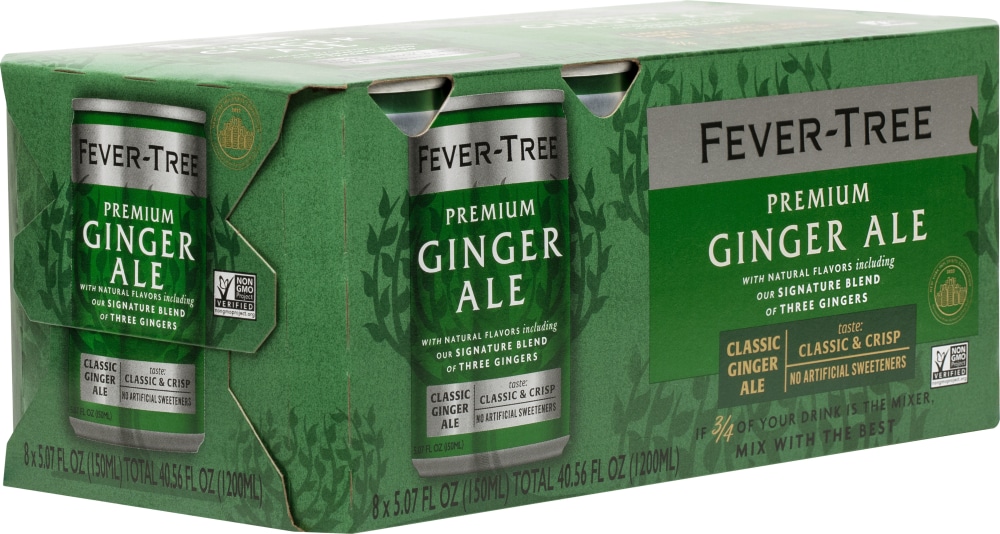 Fever-Tree Premium Ginger Ale 8x150ml