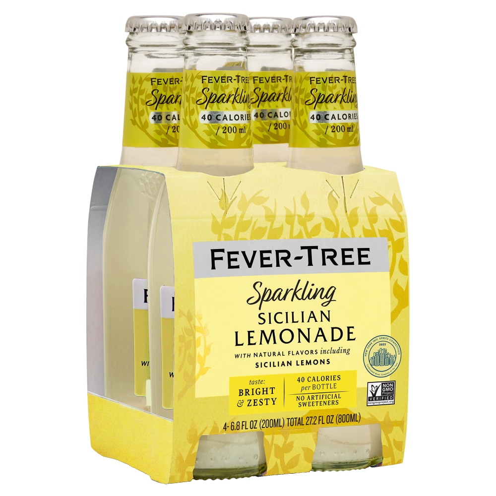Fever-Tree Sparkling Sicilian Lemonade 4x200ml