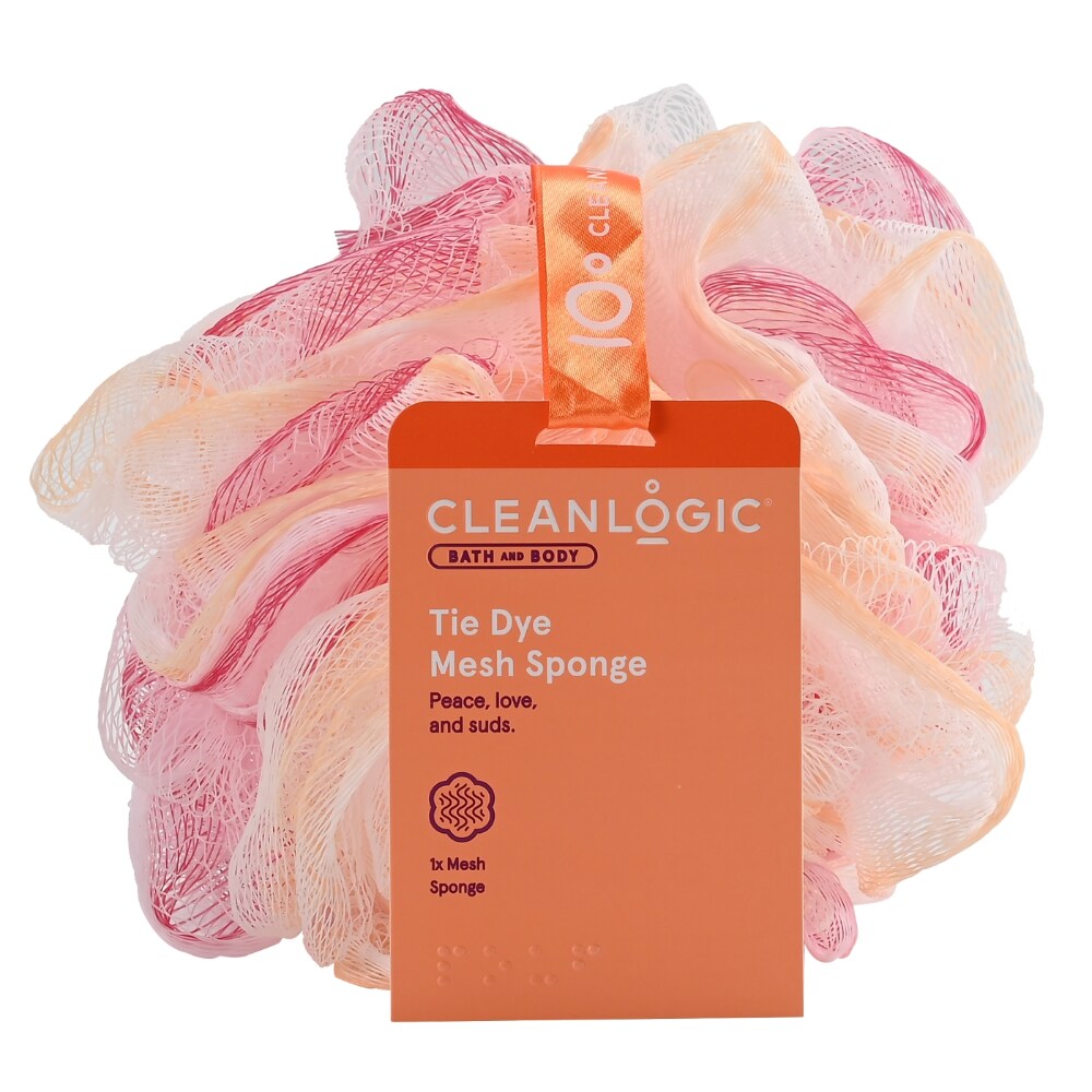 Cleanlogic Tie Dye Mesh Sponge