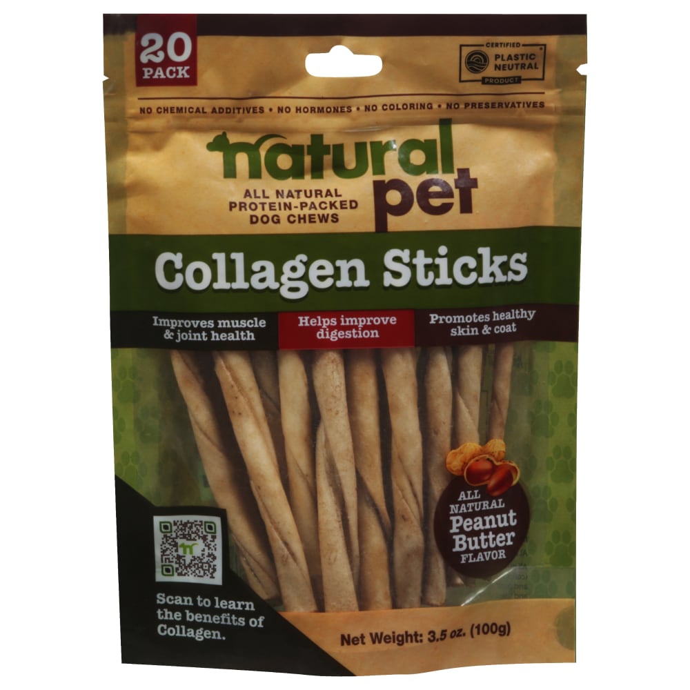 Natural Pet Collagen Dog Chew Sticks