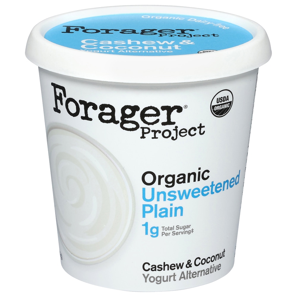 Forager Project Dairy-Free Organic Cashew & Coconut, Unsweetened Plain