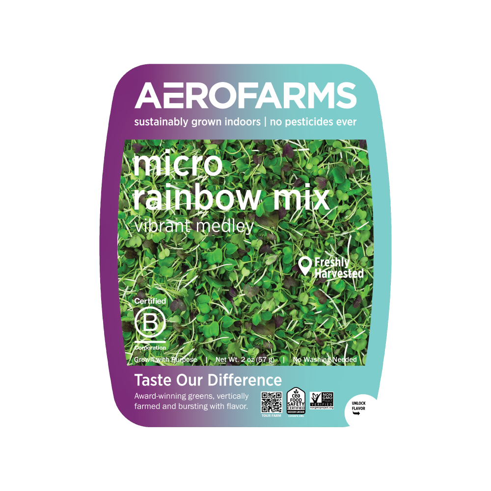 AeroFarms Micro Rainbow Mix Greens