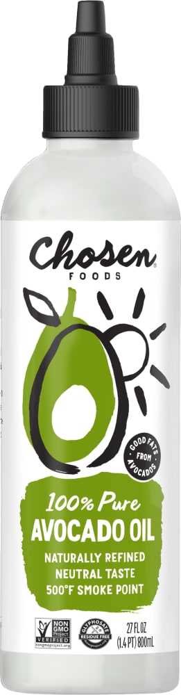 Chosen Foods 100% Pure Avocado Oil, Squeeze Bottle