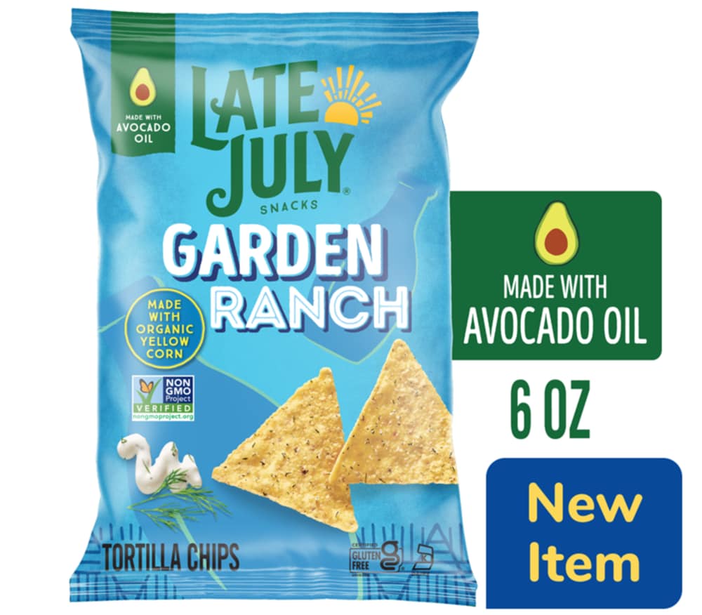 Late July Garden Ranch Tortilla Chips