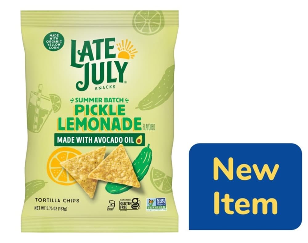 Late July® Avocado Oil Pickle Lemonade Potato Chips