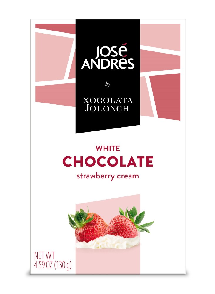 José Andrés Strawberry Cream White Chocolate