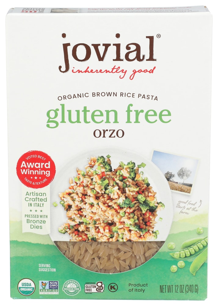 Jovial Organic Brown Rice Orzo