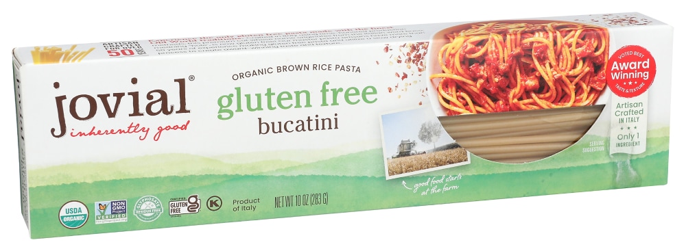 Jovial Organic Brown Rice Pasta Bucatini