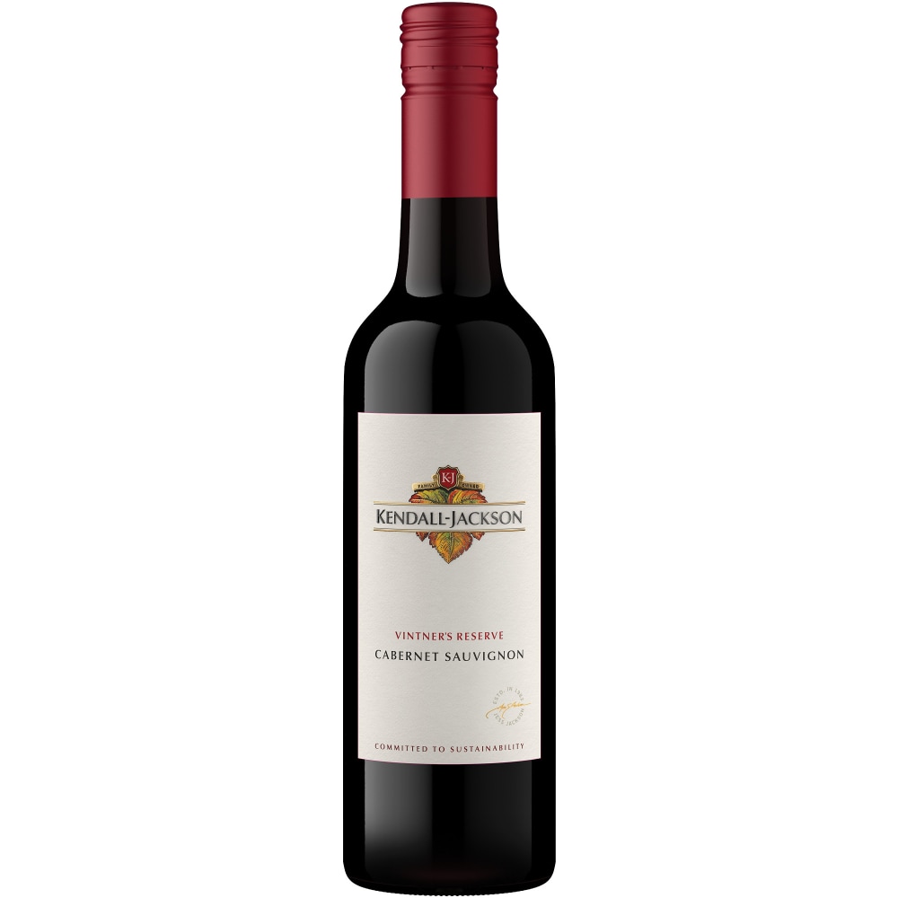 Kendall-Jackson Vintner’s Reserve Cabernet Sauvignon California Red Wine Half Bottle