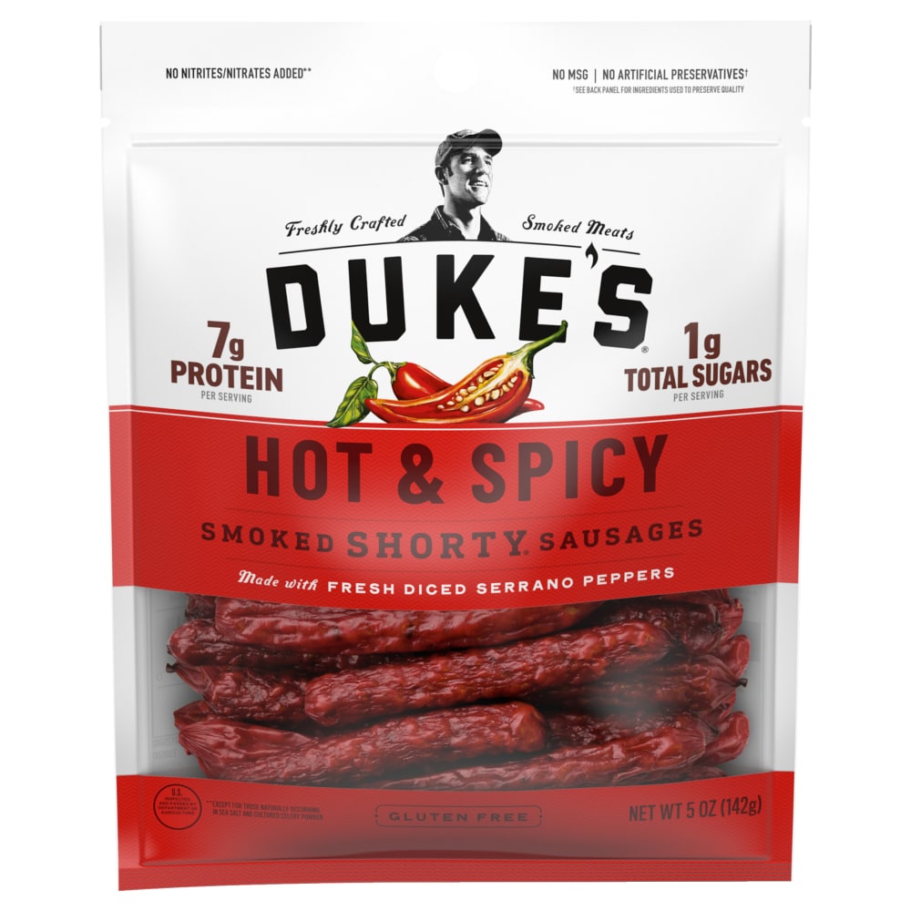 Duke’s® Hot & Spicy Shorty Smoked Sausages