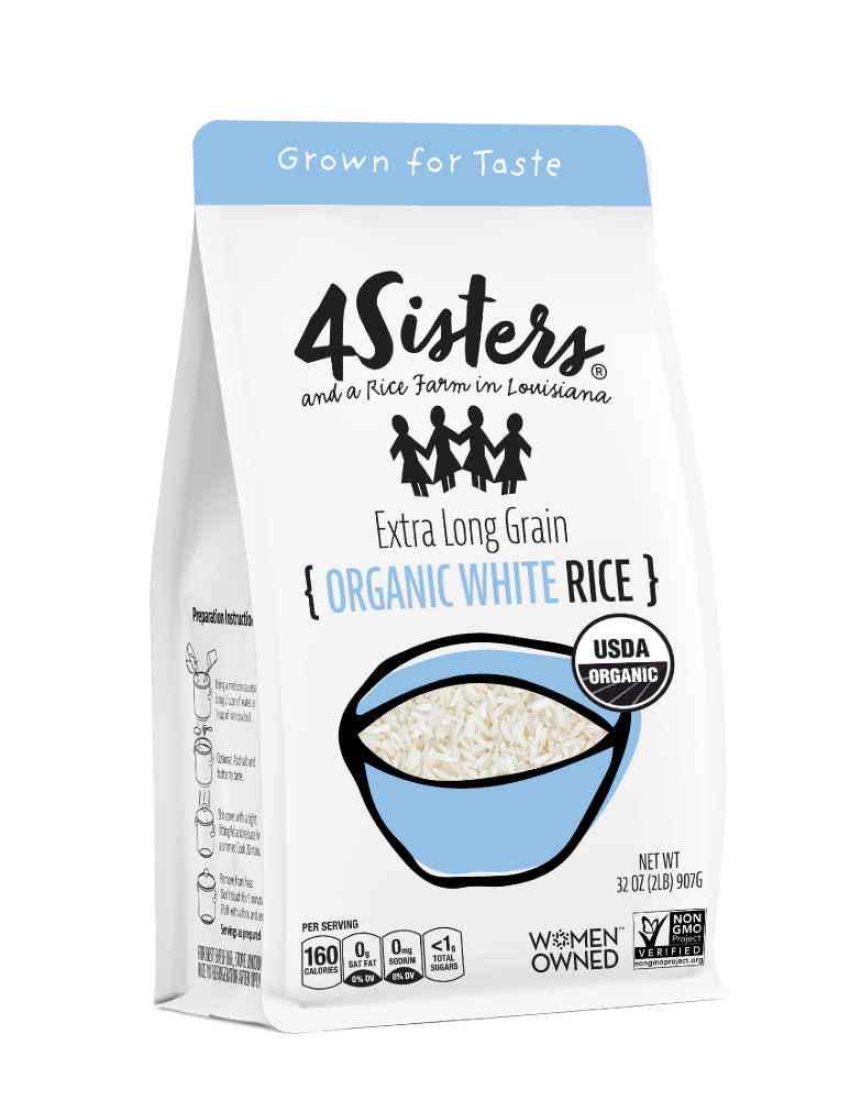 4Sisters® Extra Long Grain Organic White Rice