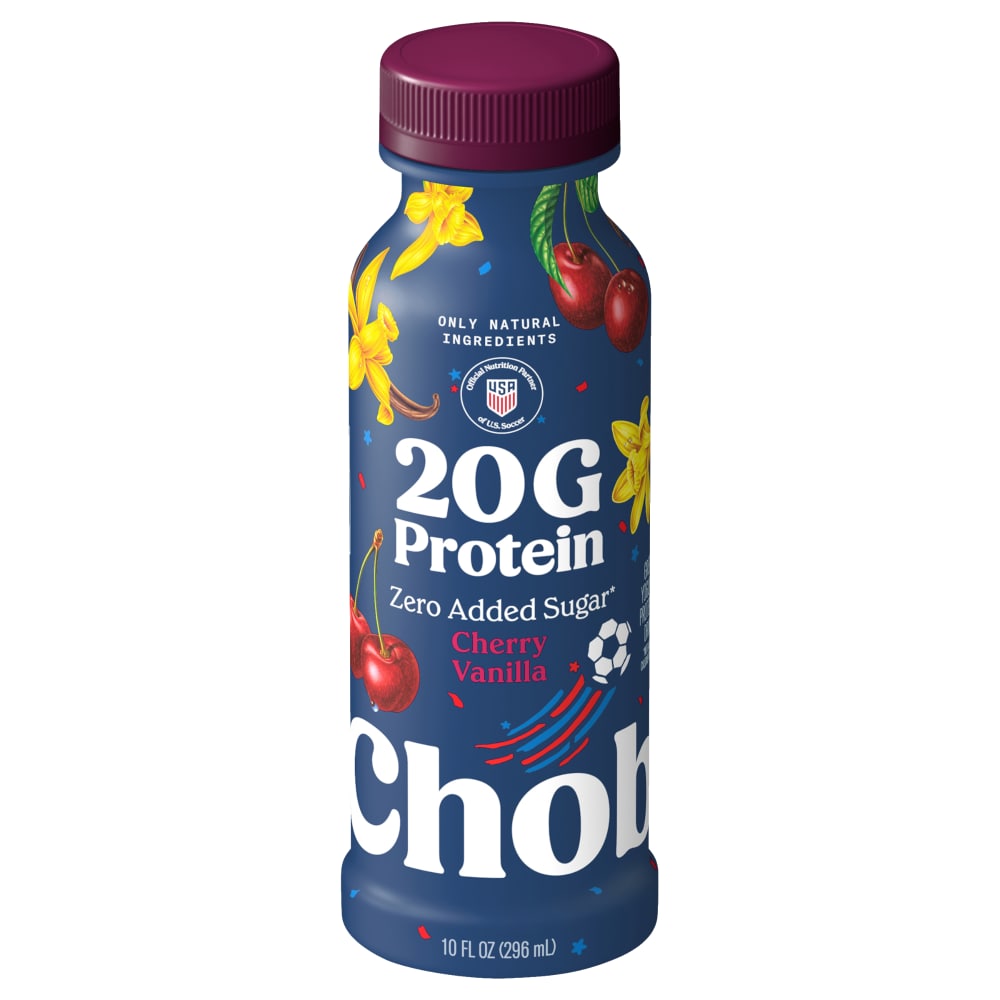 Chobani® 20g Protein Lowfat Greek Yogurt Drink Cherry Vanilla 10 fl oz