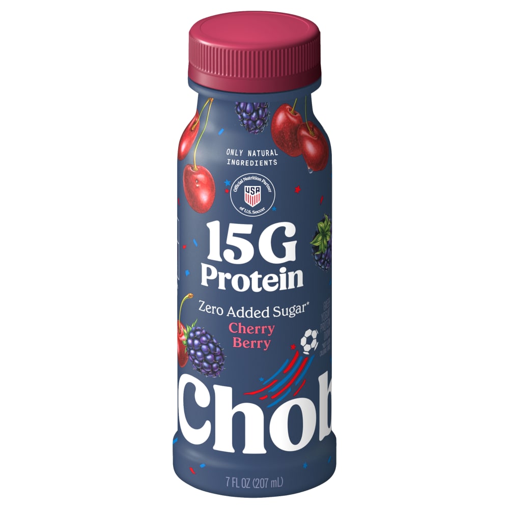Chobani® 15G Protein Lowfat Greek Yogurt Drink Cherry Berry 7 fl oz