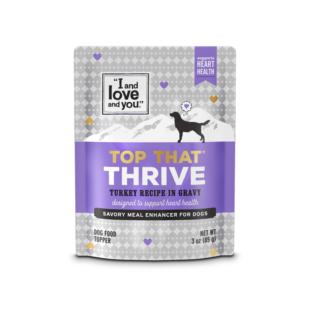 I and Love and You® Top That® Thrive Turkey in Gravy Dog Food Topper