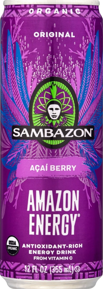 Sambazon Amazon Energy® Original Acai Berry Energy Drink Can
