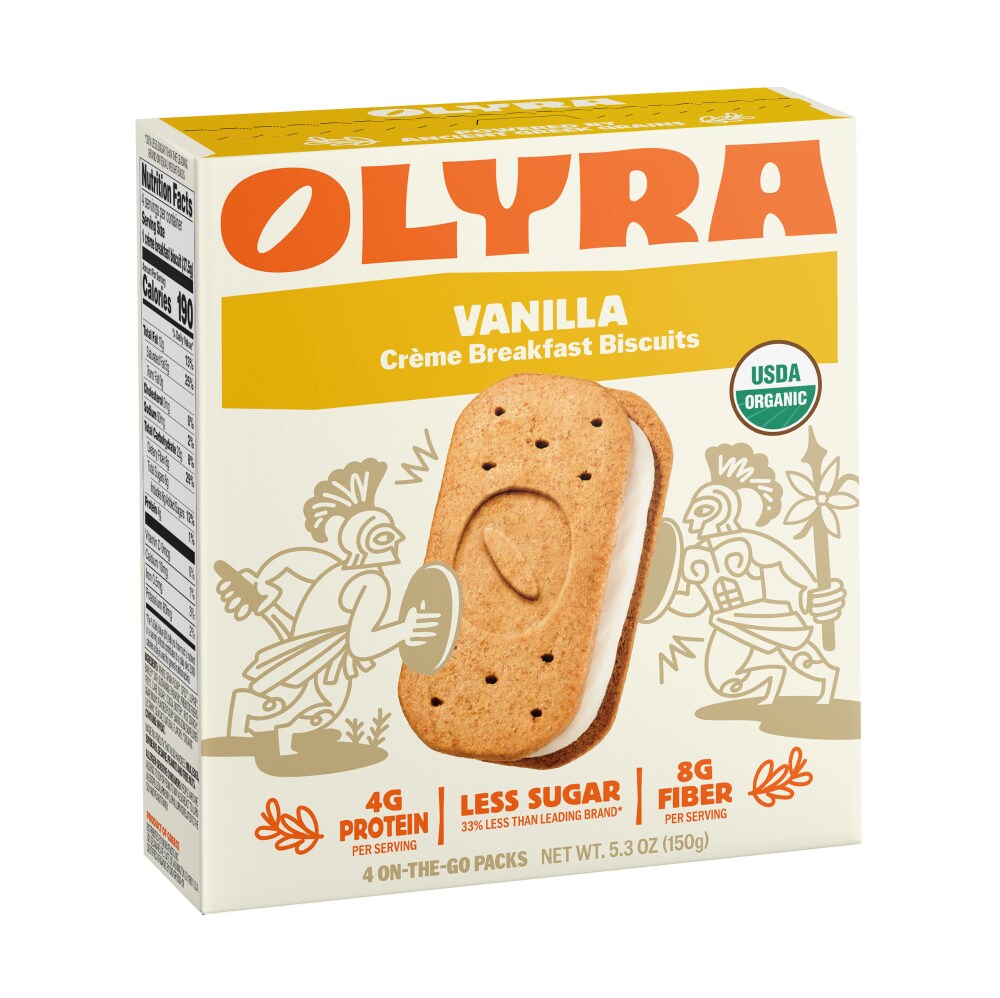 Olyra Vanilla Creme Breakfast Biscuit