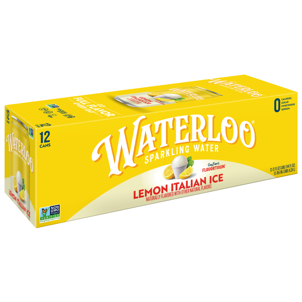 Waterloo® Lemon Italian Ice Sparkling Water