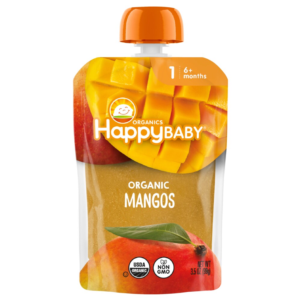 Happy Baby Organic® Mangos Baby Food Pouch
