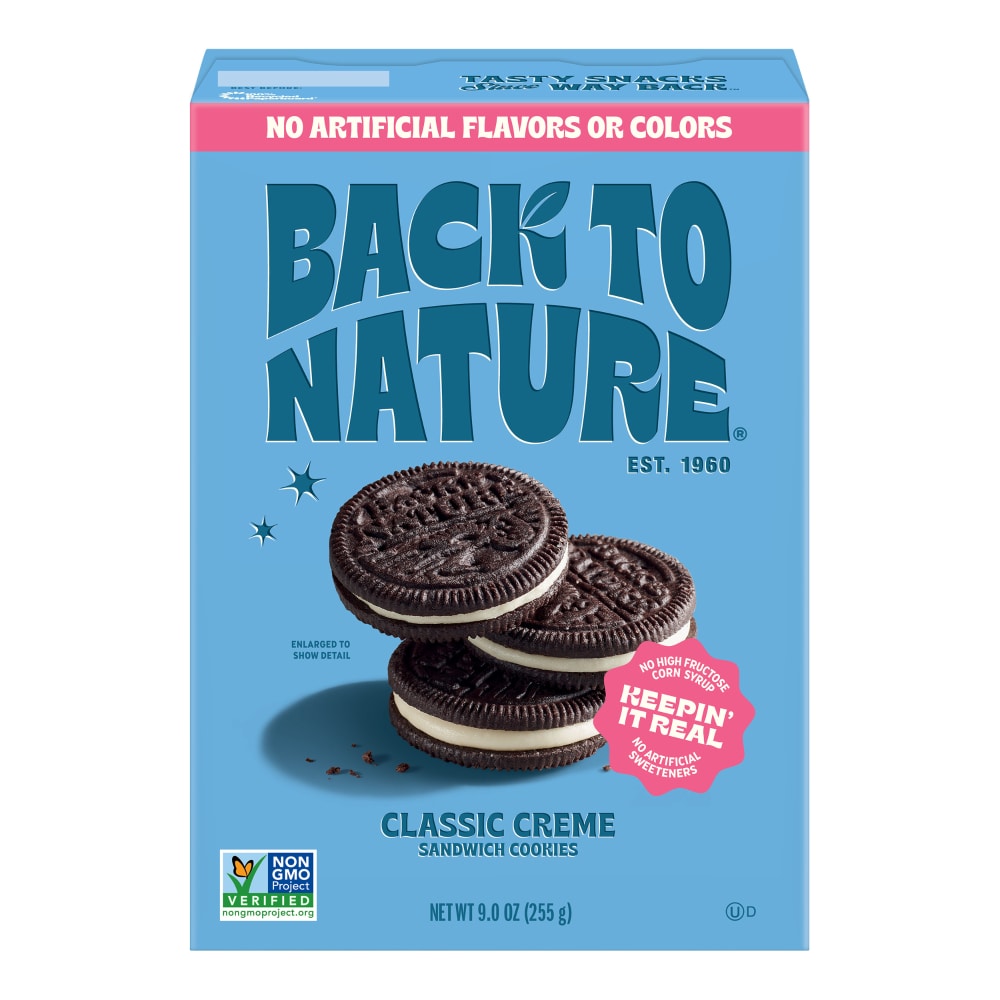 Back to Nature Classic Creme Sandwich Cookies