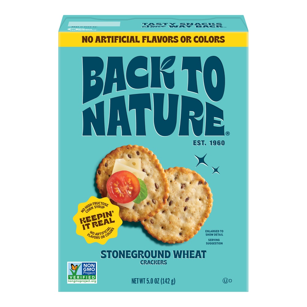 Back to Nature® Stoneground Wheat Crackers