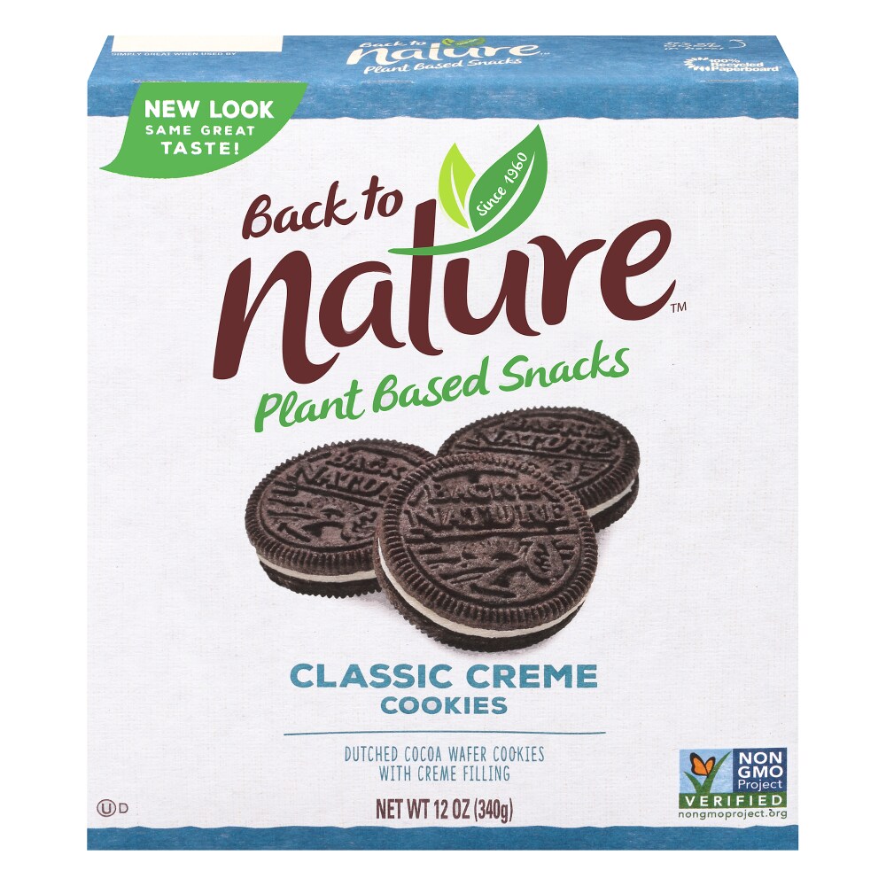 Back to Nature Classic Creme Cookies Box