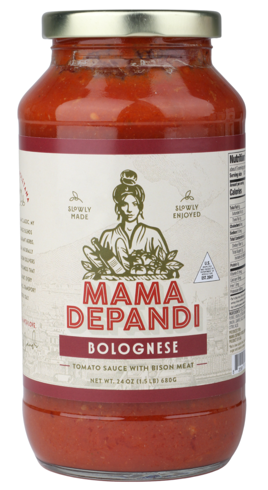 Mama DePandi Bolognese Tomato Sauce with Bison Meat