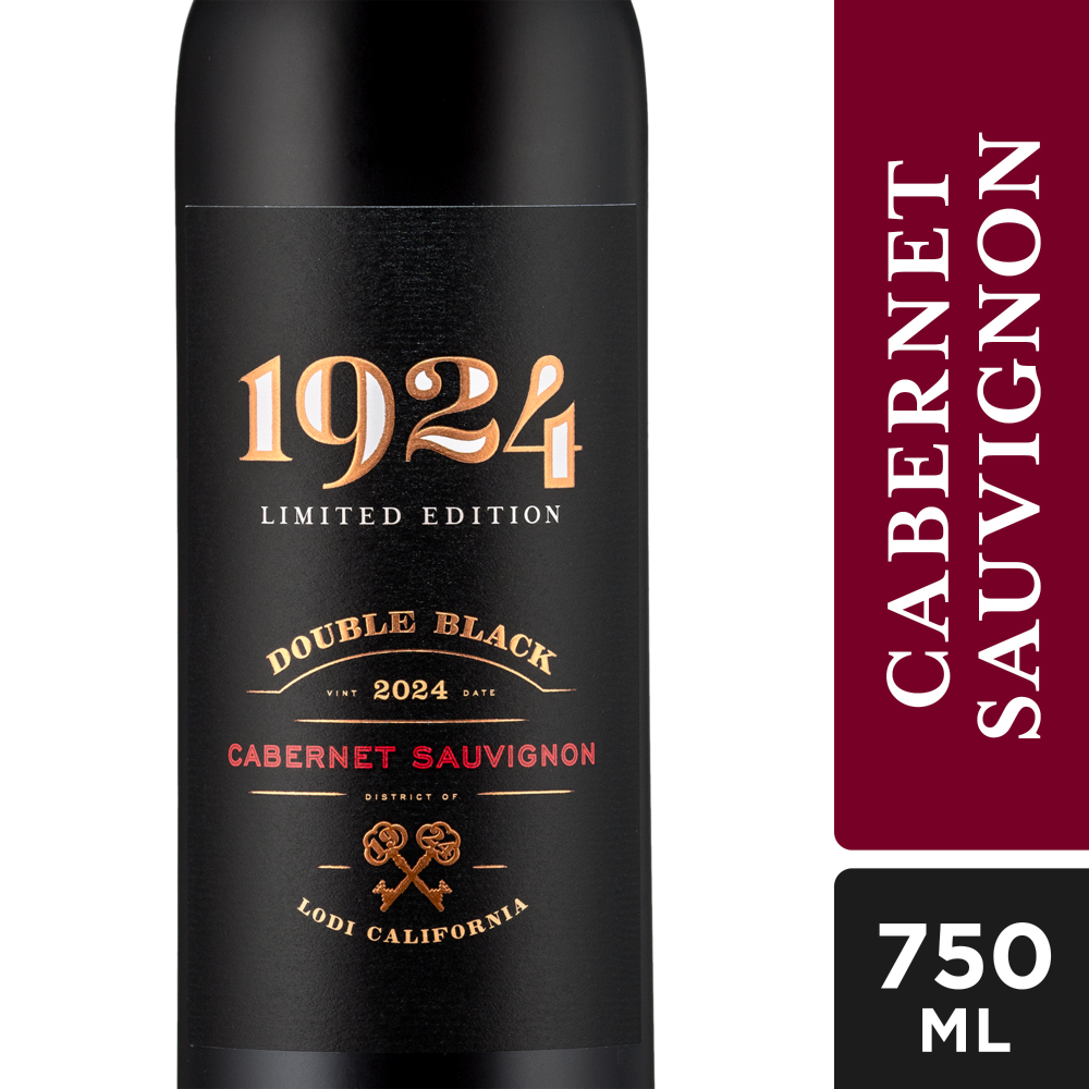 1924 Double Black Cabernet Sauvignon Red Wine, California