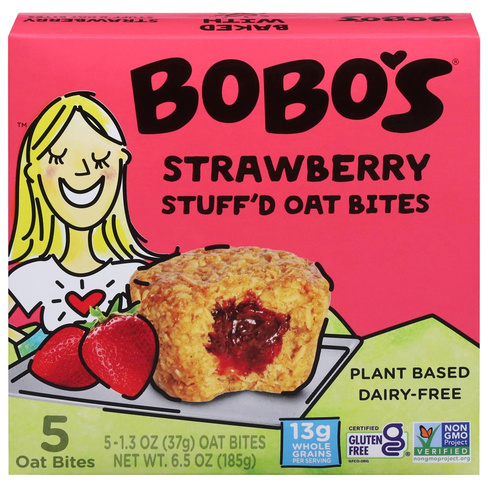 Bobo’s® Strawberry Stuff’d Oat Bites