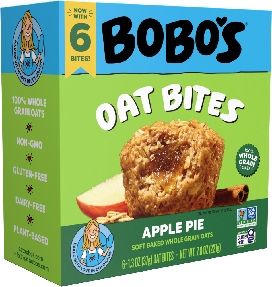Bobo’s Oat Bites – Apple Pie , Pack of 6