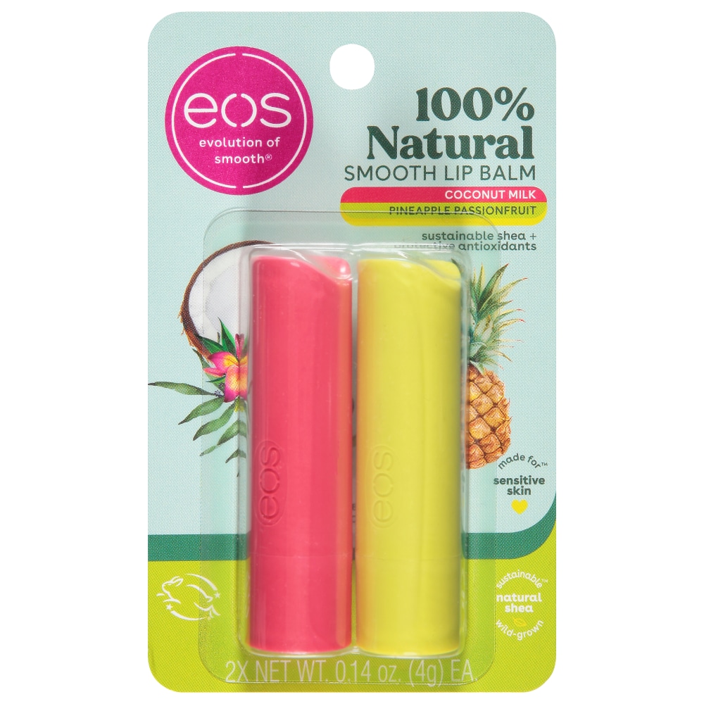 EOS® Coconut Milk + Pineapple Passionfruit Lip Balm