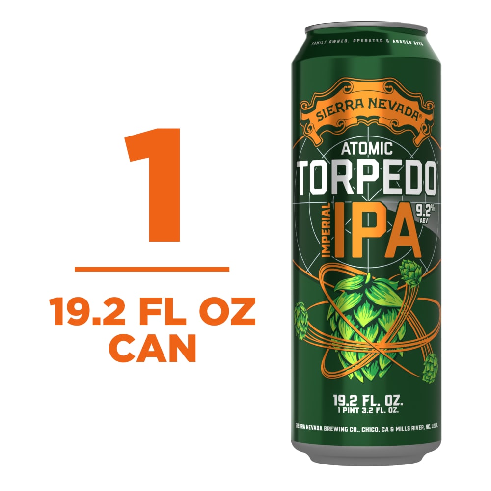 Sierra Nevada Atomic Torpedo West Coast Juicy Imperial IPA Craft Beer