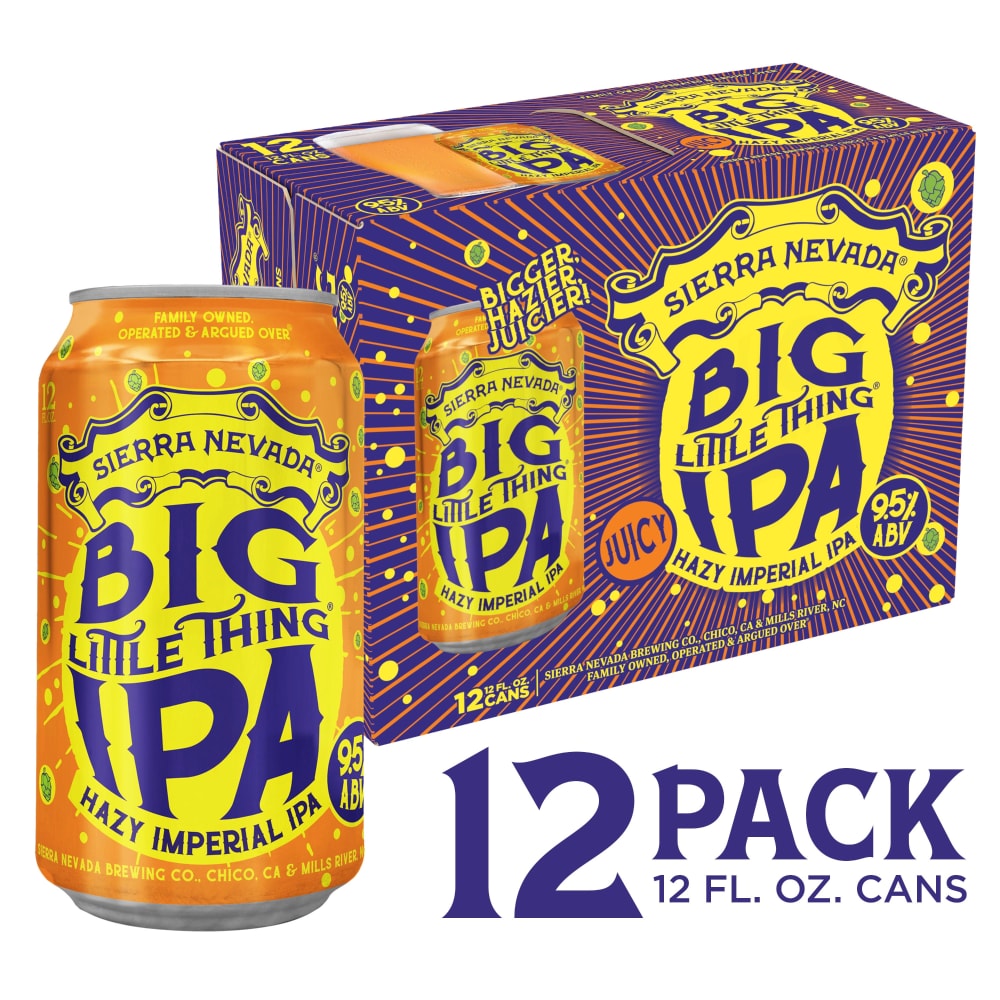 Sierra Nevada Big Little Thing Hazy Imperial IPA Craft Beer