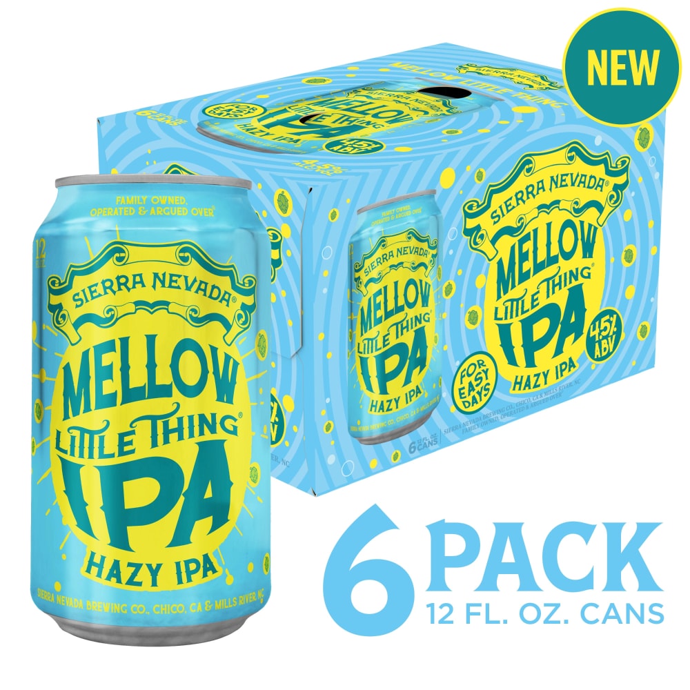 Sierra Nevada Mellow Little Thing Hazy IPA Craft Beer