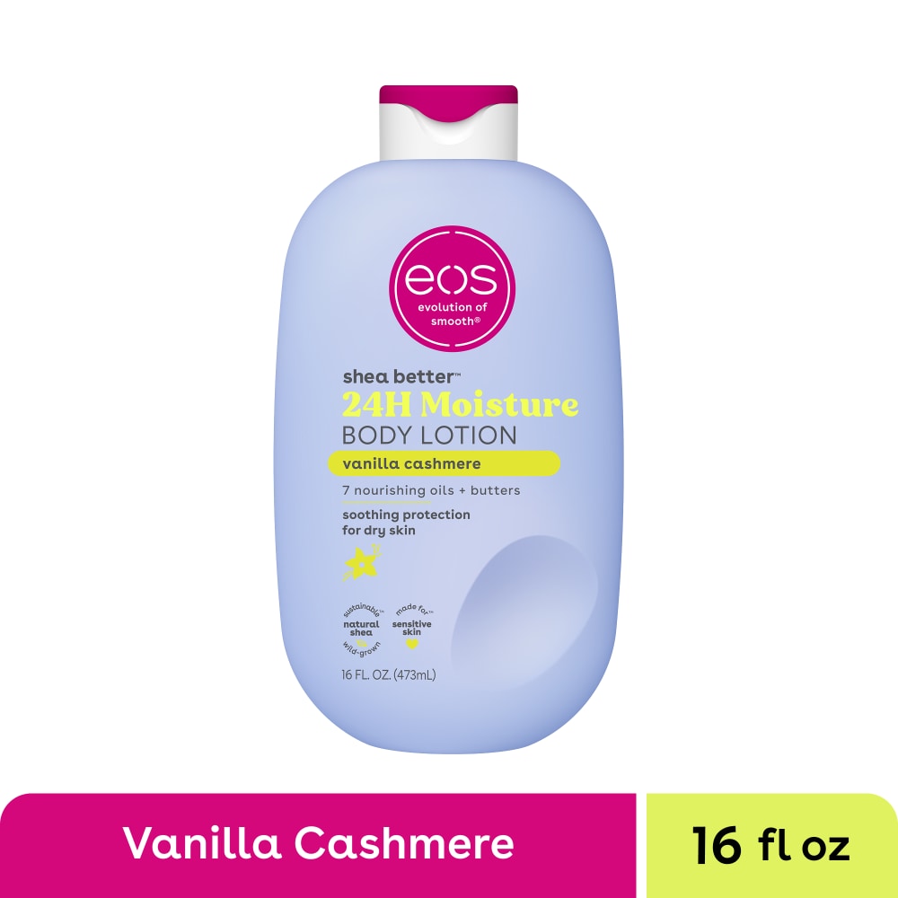 eos Shea Better Body Lotion – Vanilla Cashmere, 16 fl oz