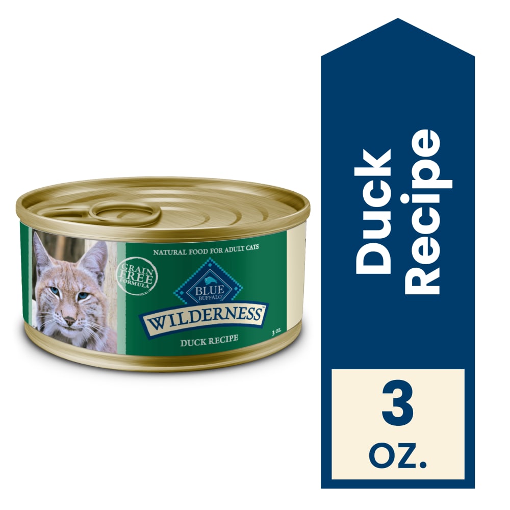 Blue Buffalo Wilderness High-Protein Grain-Free Adult Pate Wet Cat Food Turkey