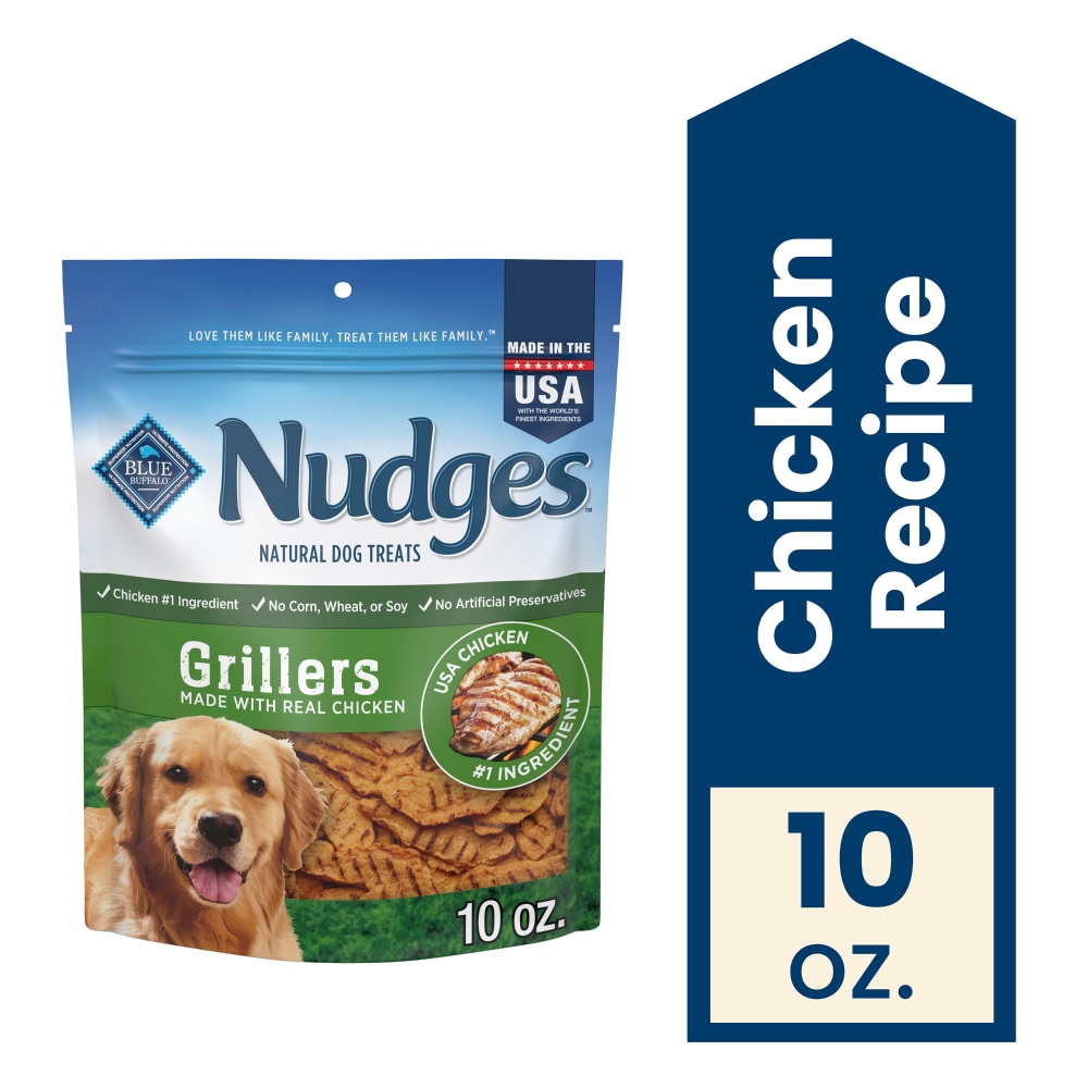 Blue Buffalo Nudges Grillers Natural Dog Treats Chicken