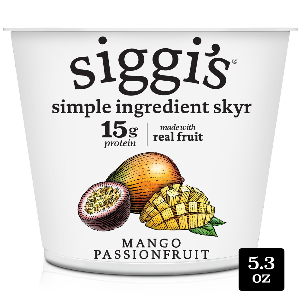 siggi’s Mango Passionfruit Icelandic-Style Lowfat Yogurt, 5.3 oz