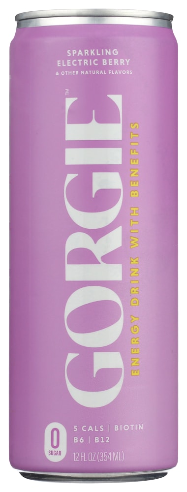 Gorgie™ Electric Berry Sparkling Energy Drink