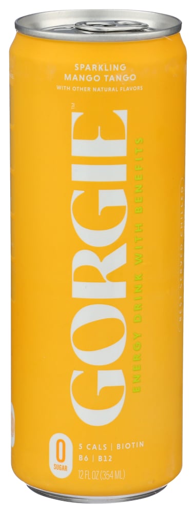 Gorgie™ Mango Tango Sparkling Energy Drink