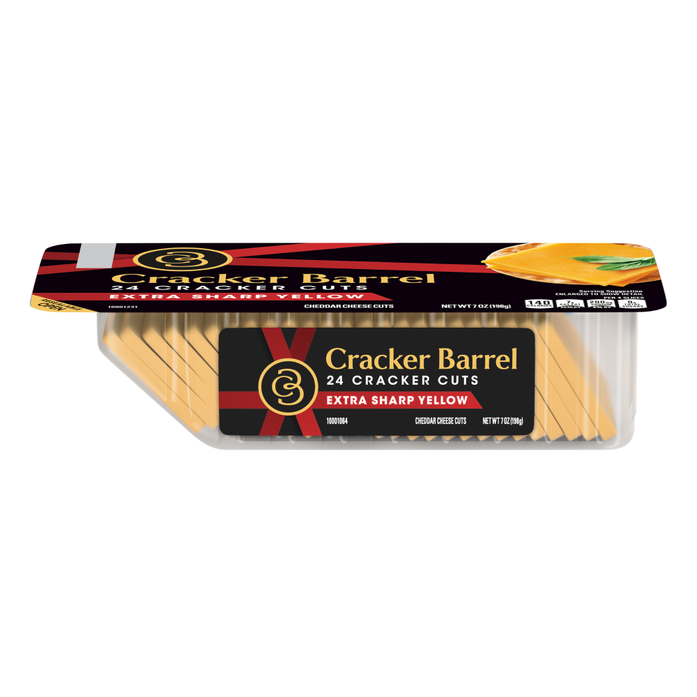 Cracker Barrel Extra Sharp Cheddar Cheese Cracker Cuts