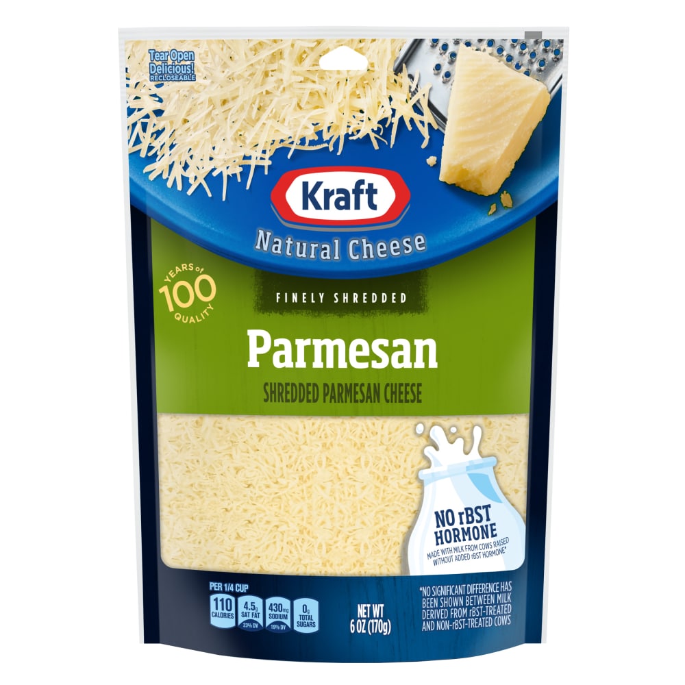 Kraft Parmesan Finely Shredded Cheese